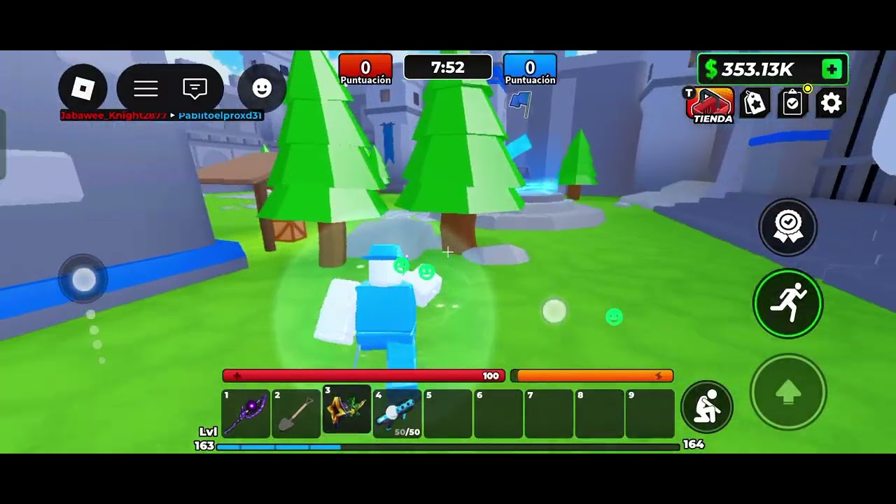 Flas wars , combo ,  snowgobe gun , Starry horn y Vortex staf 