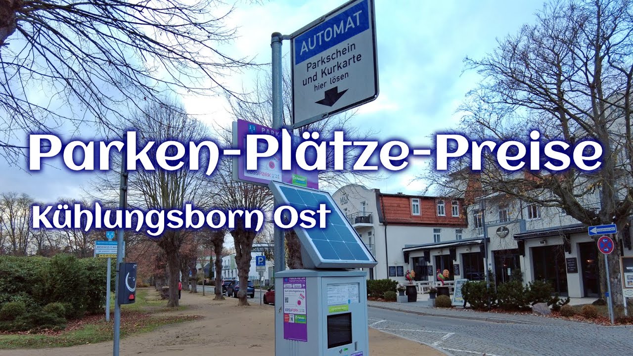 Parken-Plätze-Preise : Kühlungsborn Ost
