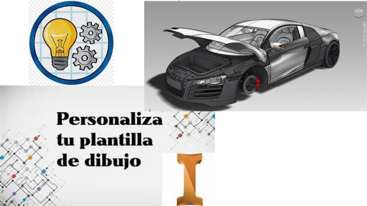Autodesk Inventor: Como crear una PLANTILLA DE DIBUJO para hacer planos. Autodesk Inventor dese cero
