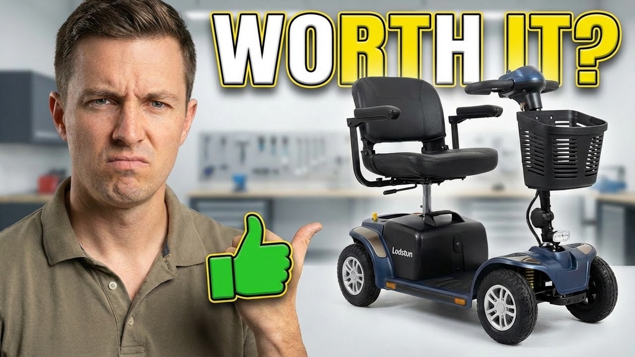 What to expect with a mobility scooter from Amazon. Lodstun mobility scooter Review 