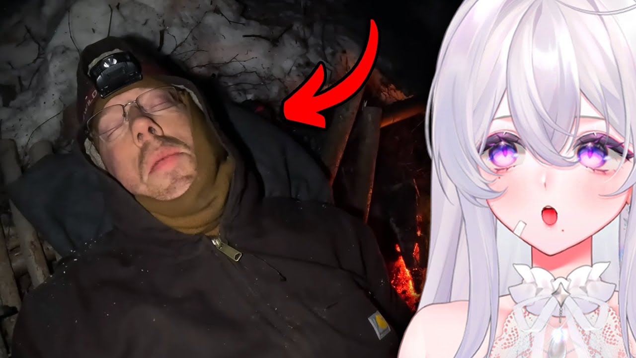 Camping with NO TENT in 0 DEGREES! Outdoor Boys Reaction