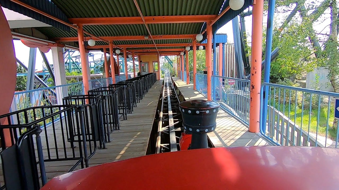 Linnanmäki Pikajuna - Front Seat View