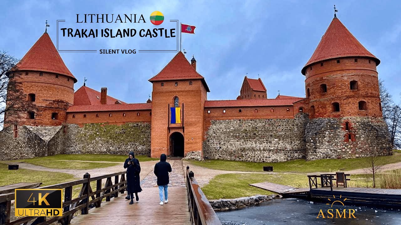 Trakai Castle 4K 60fps, Lithuania