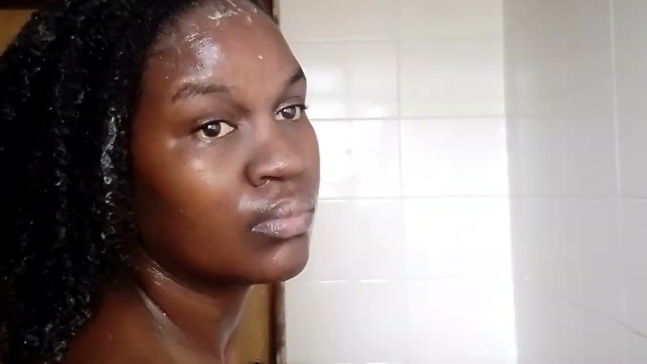 WASHING MY NATURAL 4C HAIR AT HOME