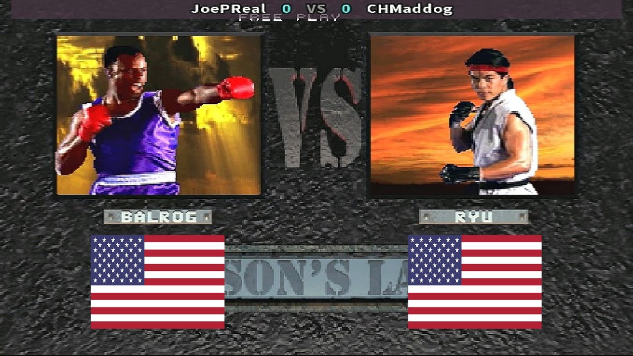 Street Fighter: The Movie - JoePReal vs CHMaddog