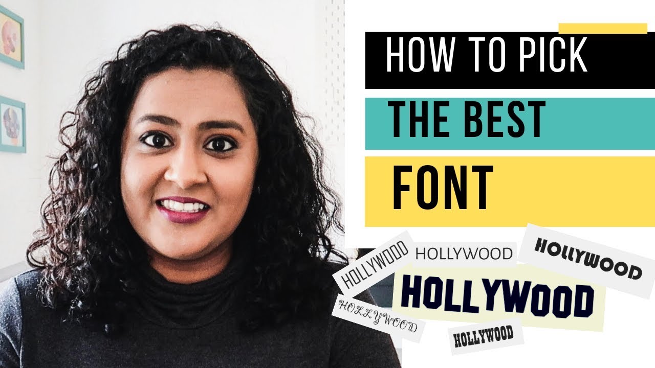 How to Choose Fonts for Your Presentation || Fonts influence your message