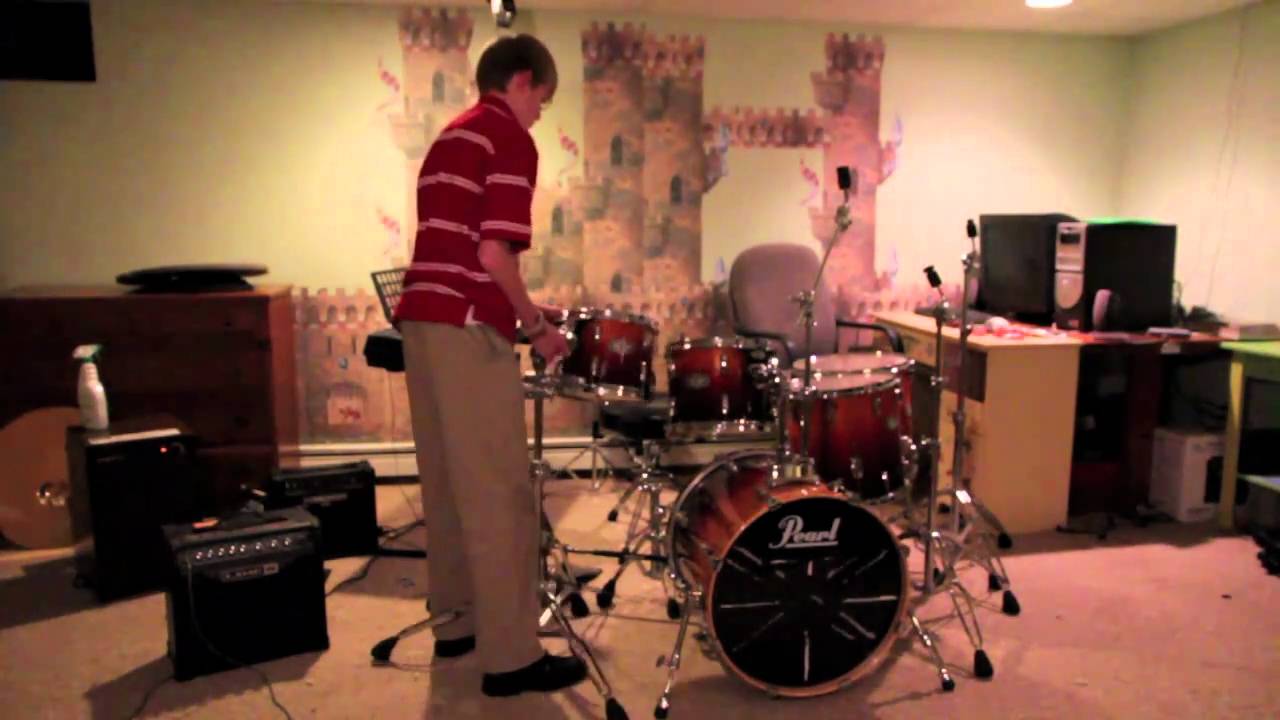 Pearl Drum Kit Set Up Time Lapse