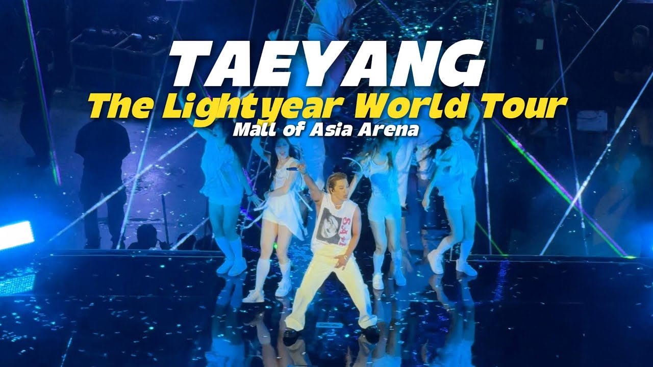 Taeyang - The Lightyear World Tour 2025 - Mall of Asia Arena - Manila Philippines