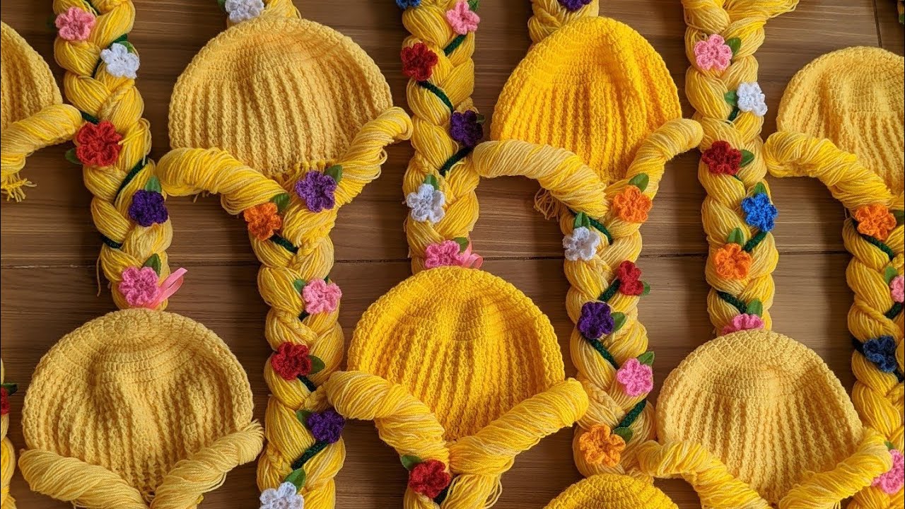 Crochet Rapunzel Hat Pattern