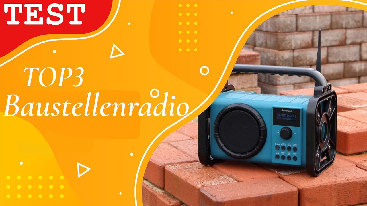 » Baustellenradio Test ∥ Die besten 3 Baustellenradios 2025