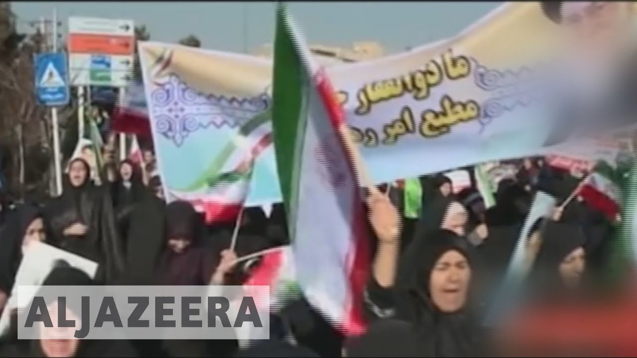 Pro-government rallies in Iran ahead of United Nations meeting 🇮🇷
