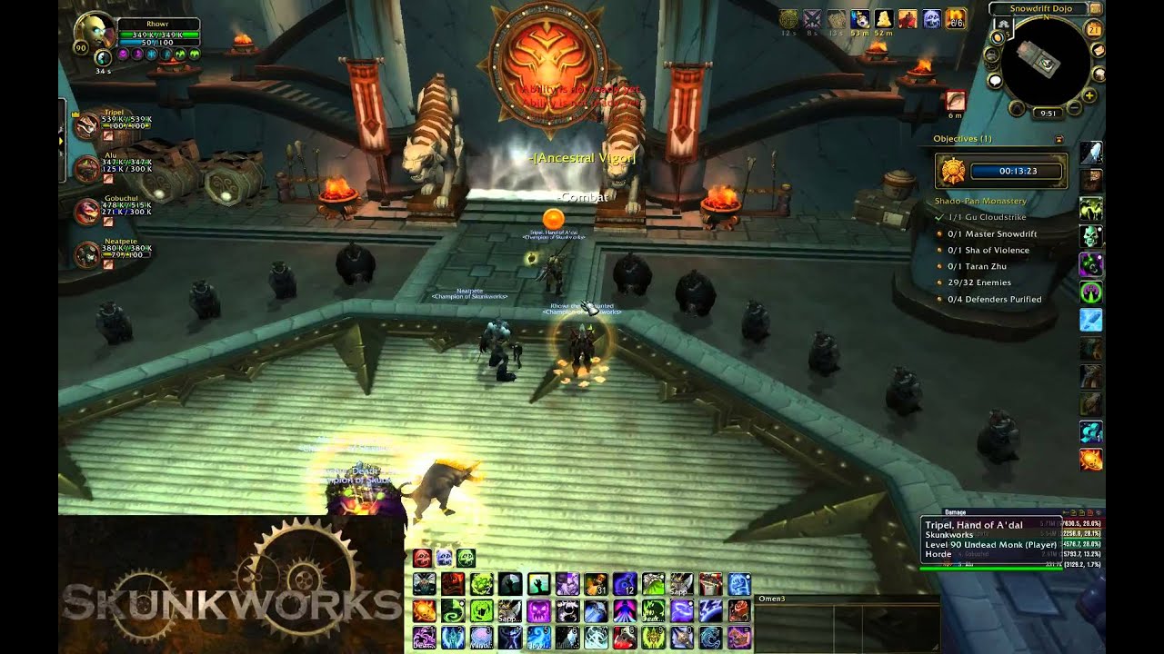 Shado-Pan Monastery: Gold Run presented by Skunkworks