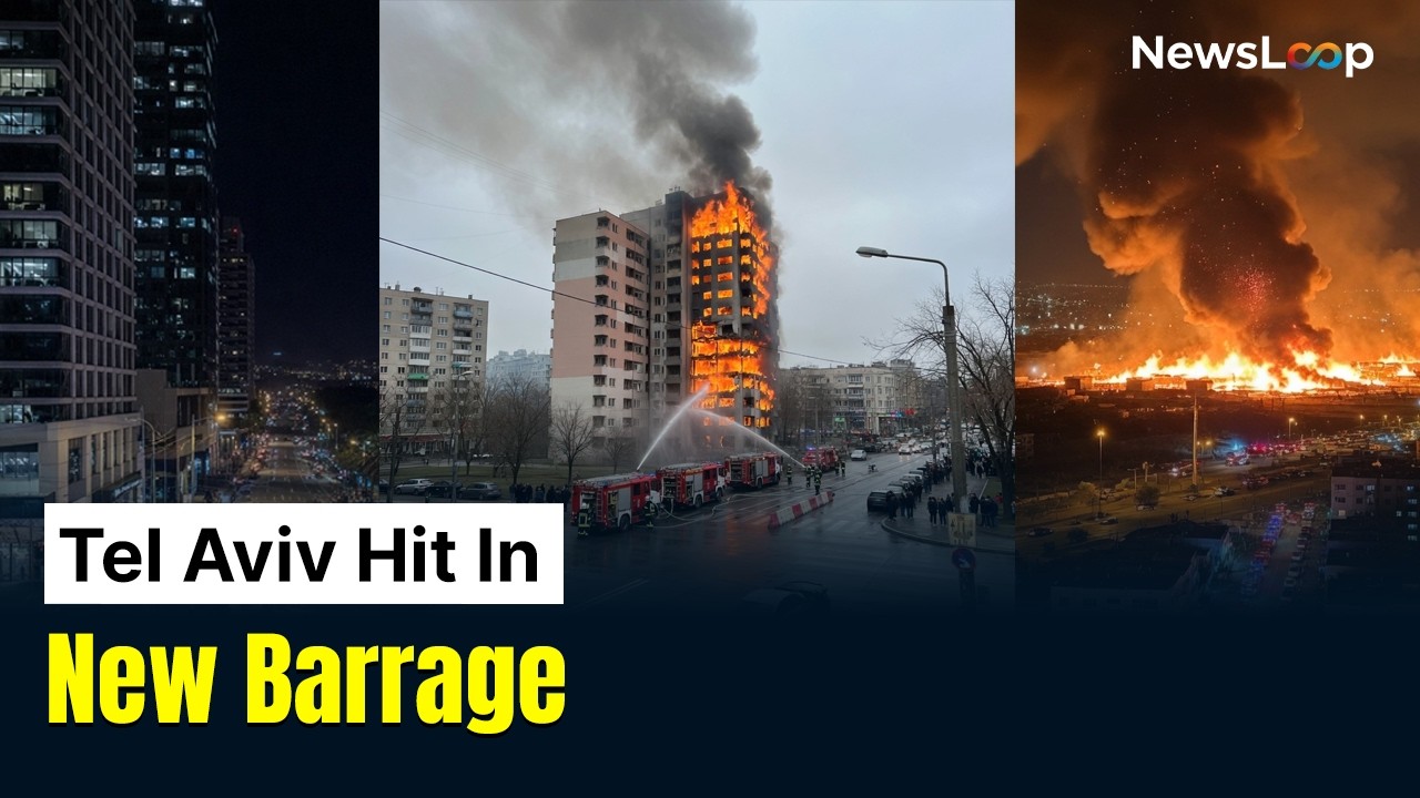 Tel Aviv Night of Terror: Missile Salvos, Air Defense, Damage Across Israel