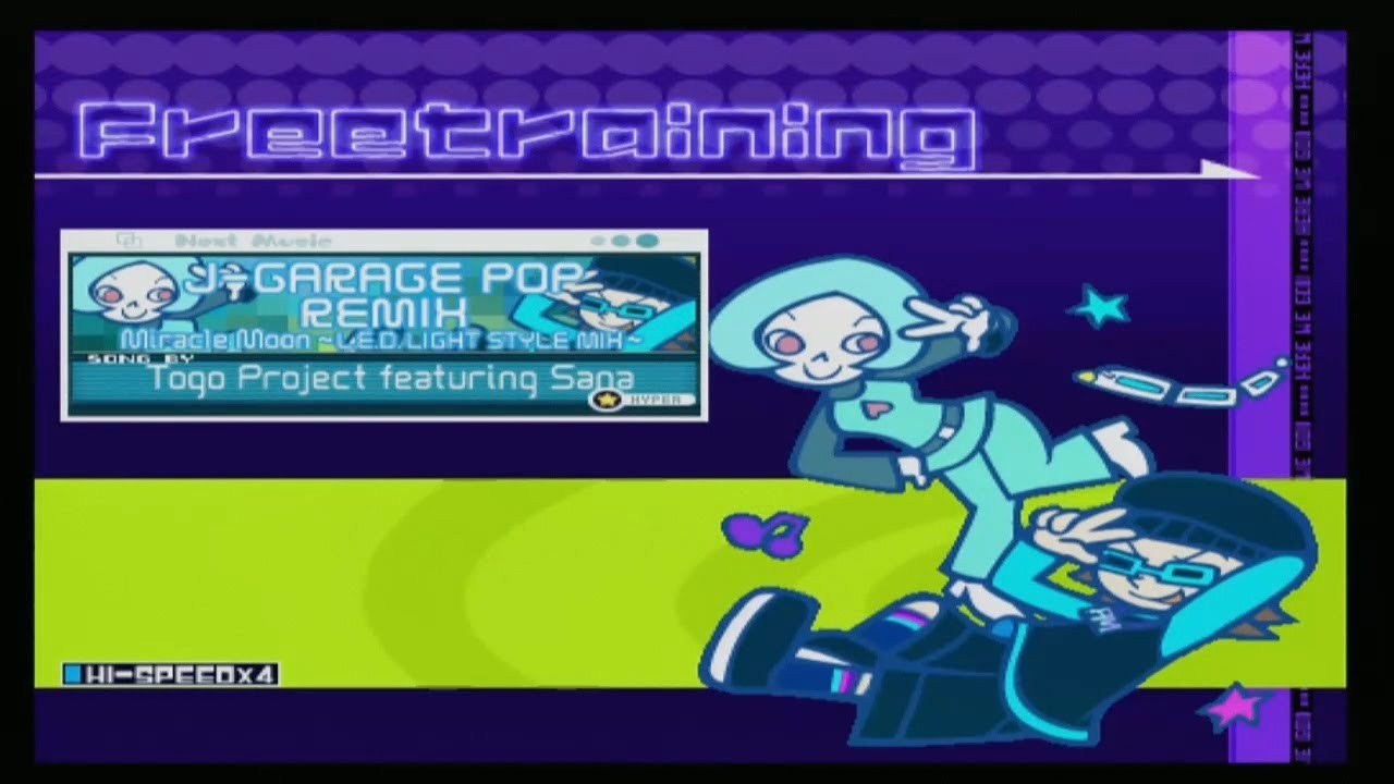 [POP'N MUSIC CS7] Jガラージポップ REMIX - Miracle Moon ~L.E.D.LIGHT STYLE MIX~ (H)