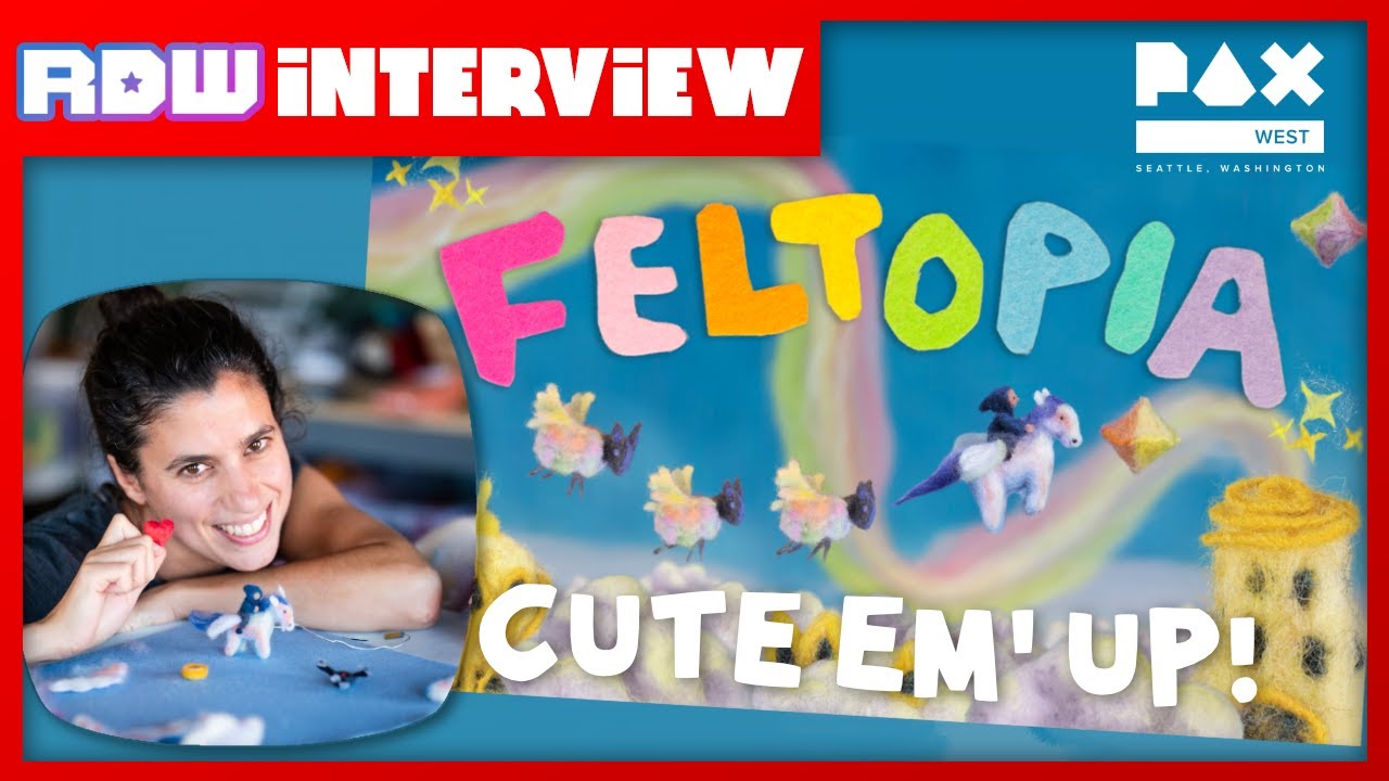 THE WORLDS FIRST CUTE EM' UP VIDEO-GAME: FELTOPIA! Creative Director Interview @ PAX West 2024