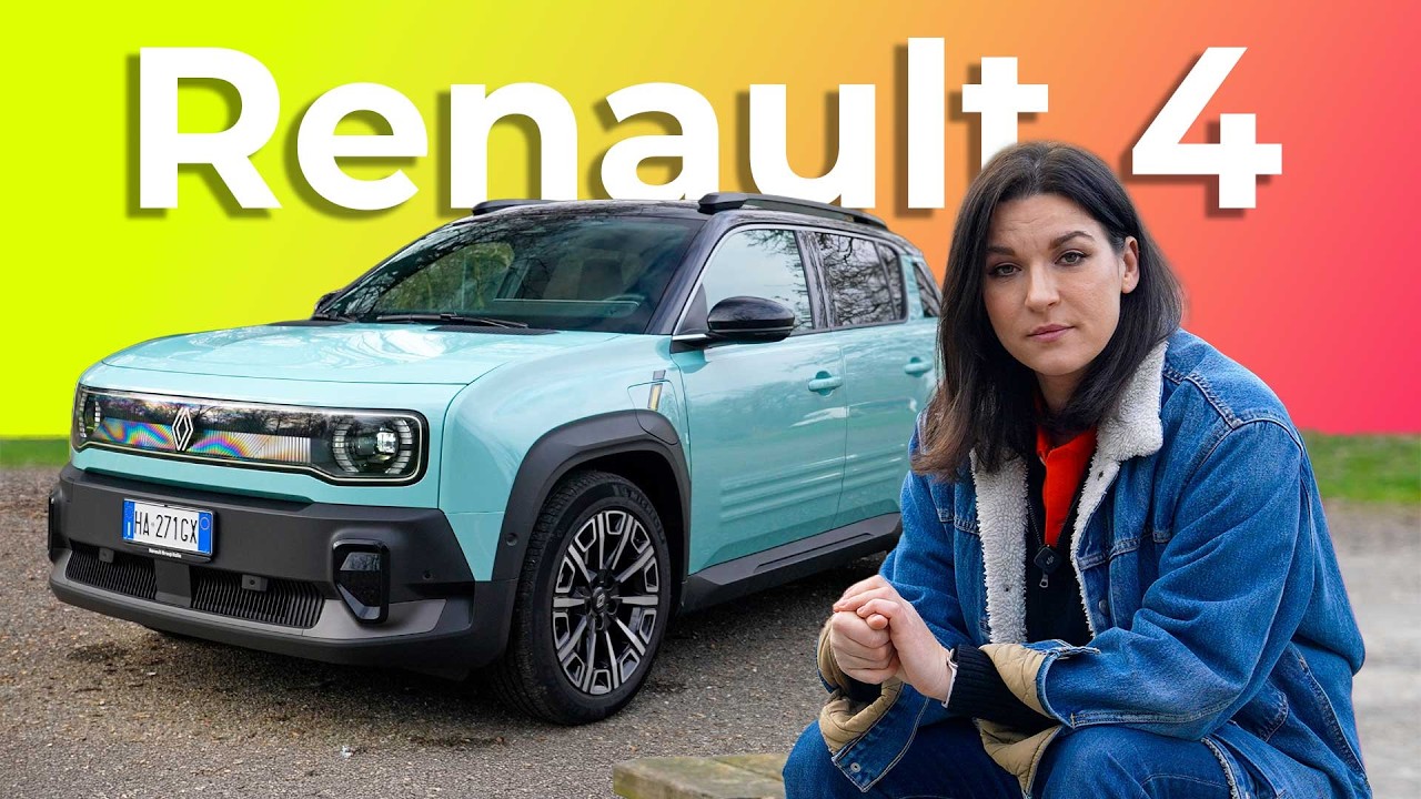 Renault 4 inaspettatamente divertente 😳 Test Drive completo