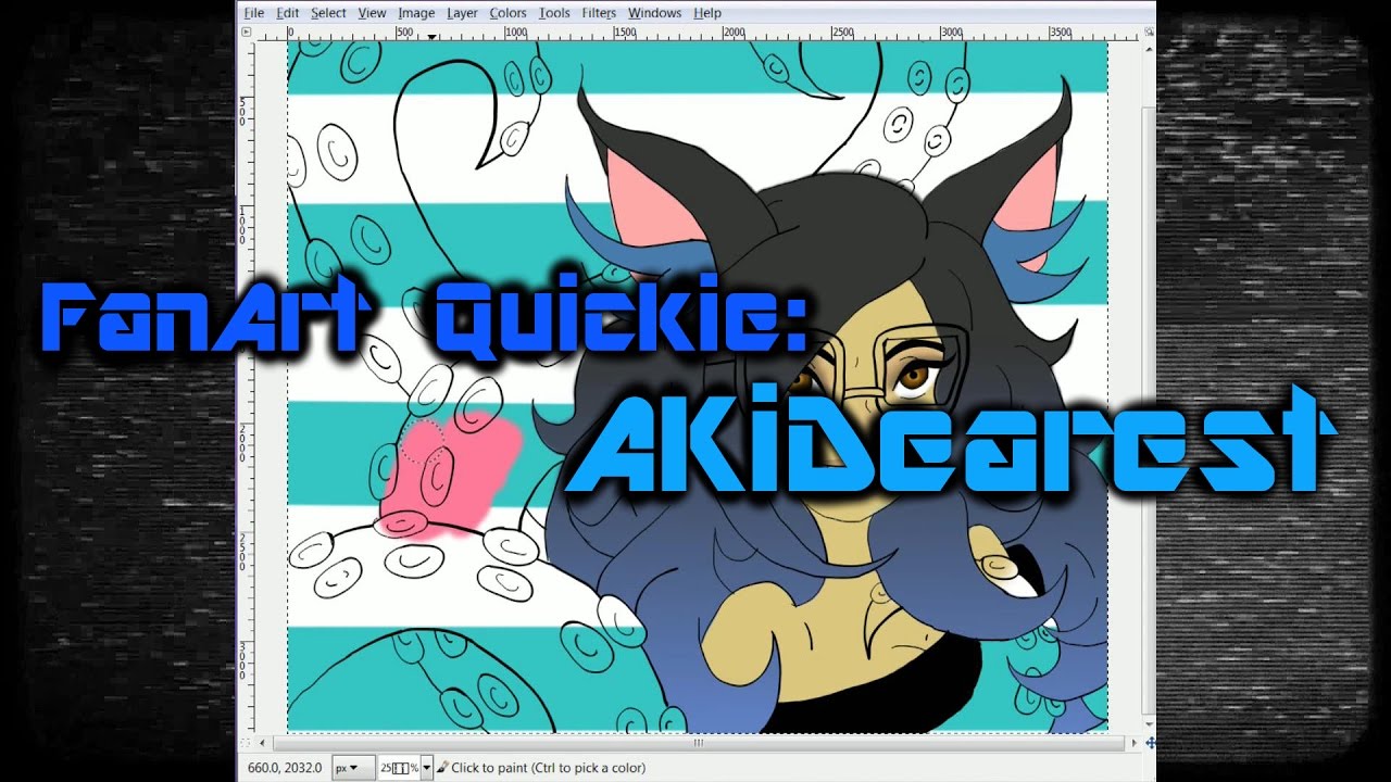 FanArt Quickie Youtuber Edition: Akidearest