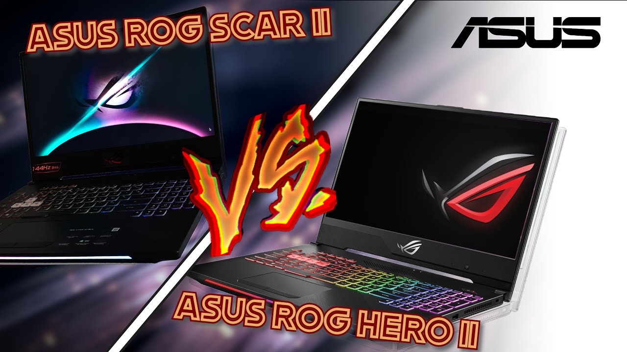 ROG SCAR II et ROG HERO II, lequel choisir ?