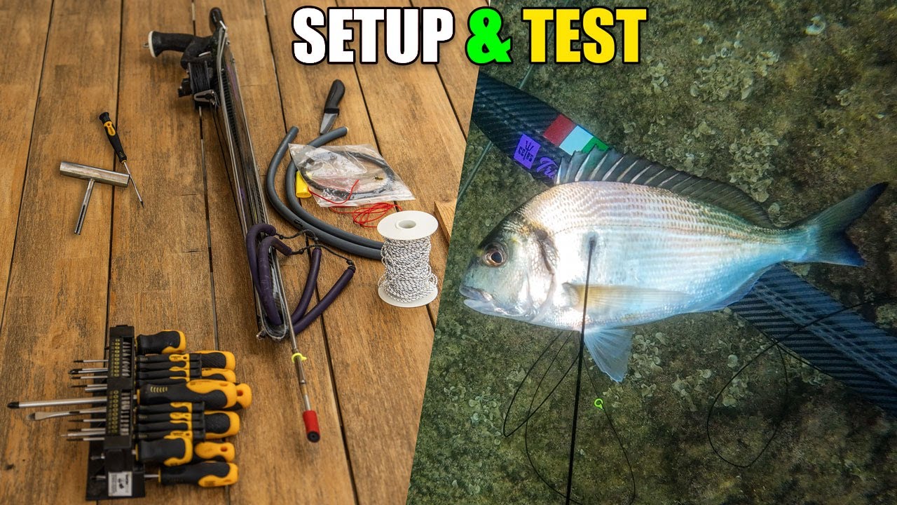 New Speargun Setup + First Hunt Test! Spearfishing Croatia July 2025 4K 🇭🇷