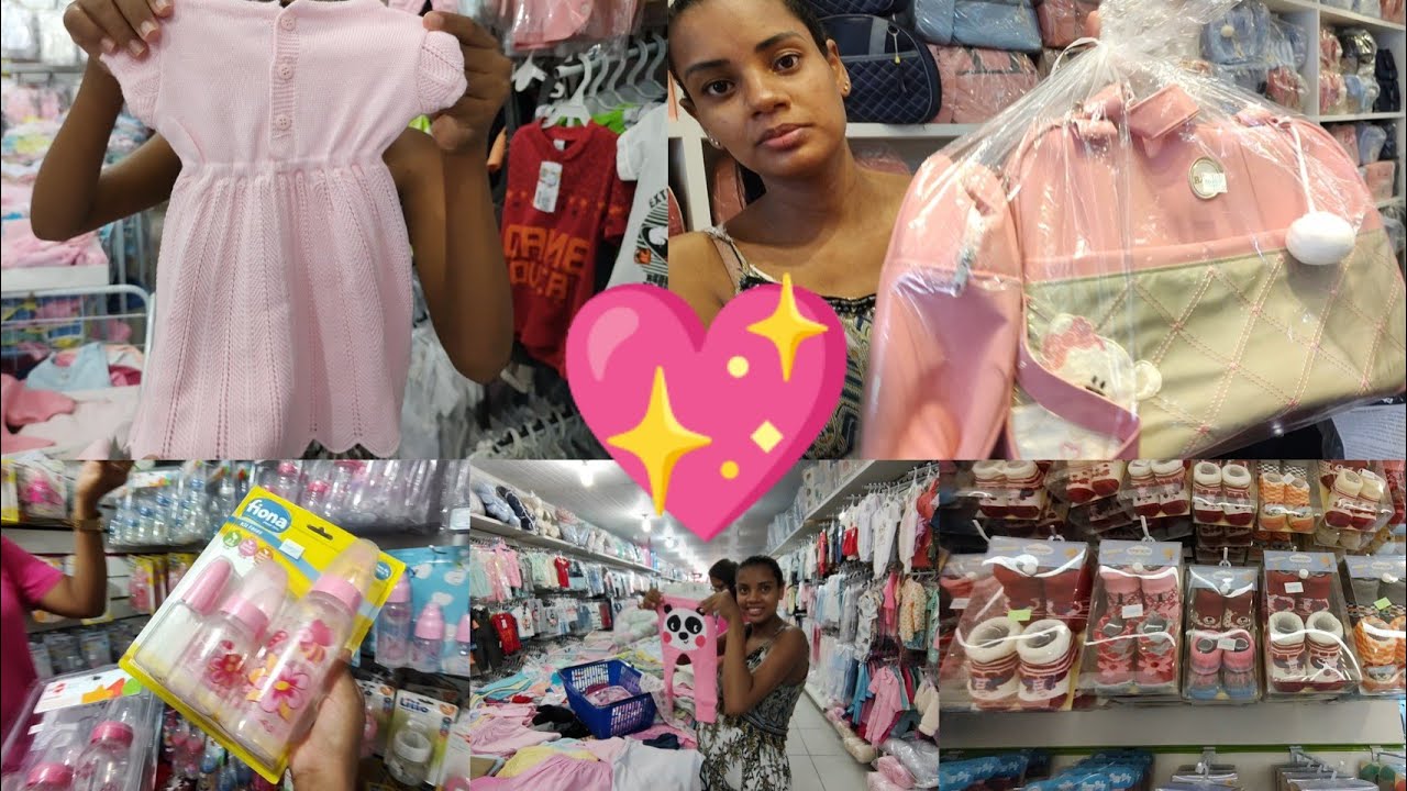 COMPRANDO O ENXOVAL DA BEBÊ!!! NOSSA MENININHA 💖 VAI FICAR LINDA.🥰😊❤️