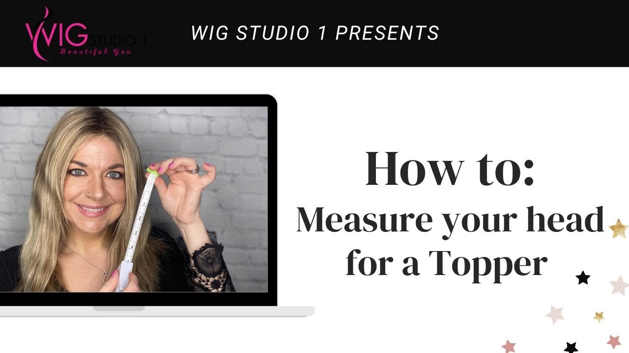 HOW TO: MEASURE YOUR HEAD FOR A TOPPER |  Hair Topper