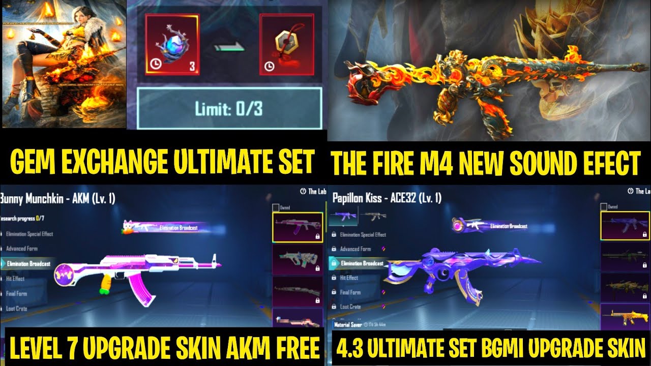 Good News😍Ultimate Set Pre-Order Gem Exchange | Next 4.3 Ultimate Set Upgrade Skin |Next Uc Up Event