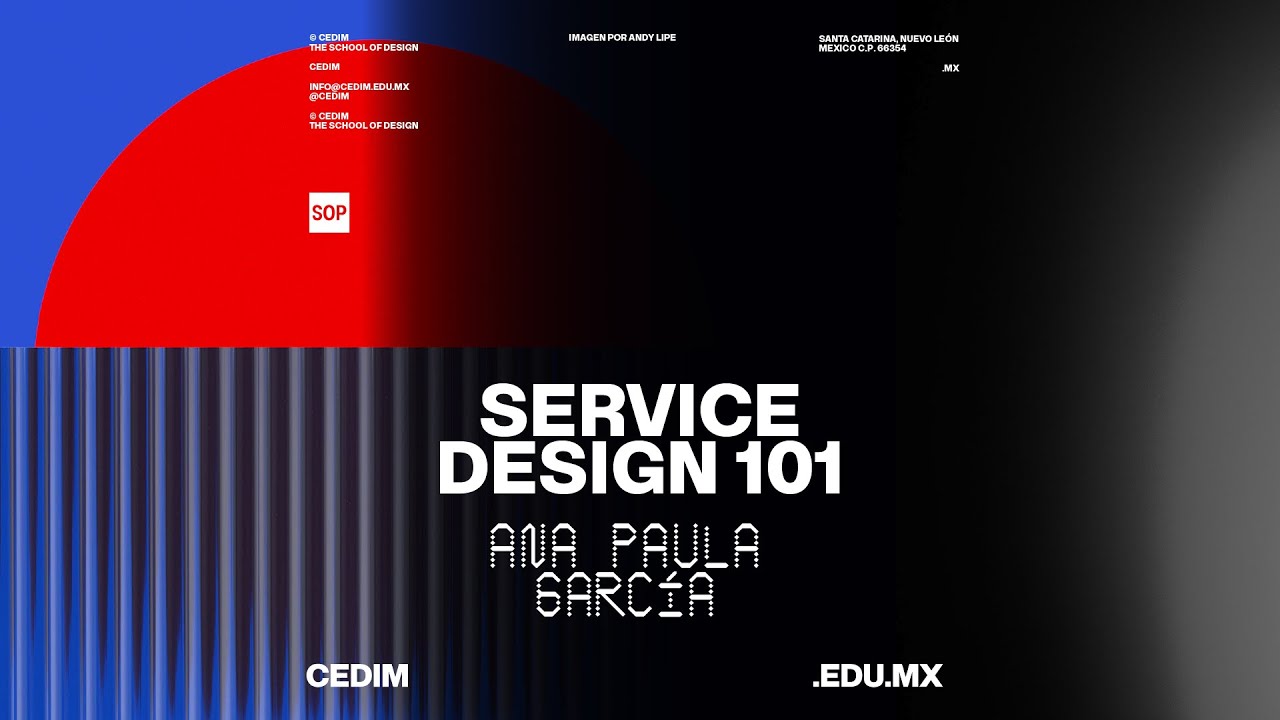 Webinar: Service Design 101 | Ana Paula García