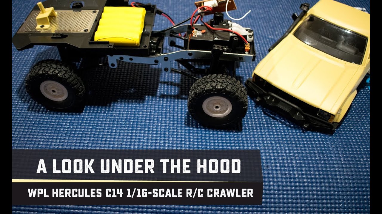 Under the Hood of the WPL Offroad Hercules C14 1/16-scale R/C Crawler