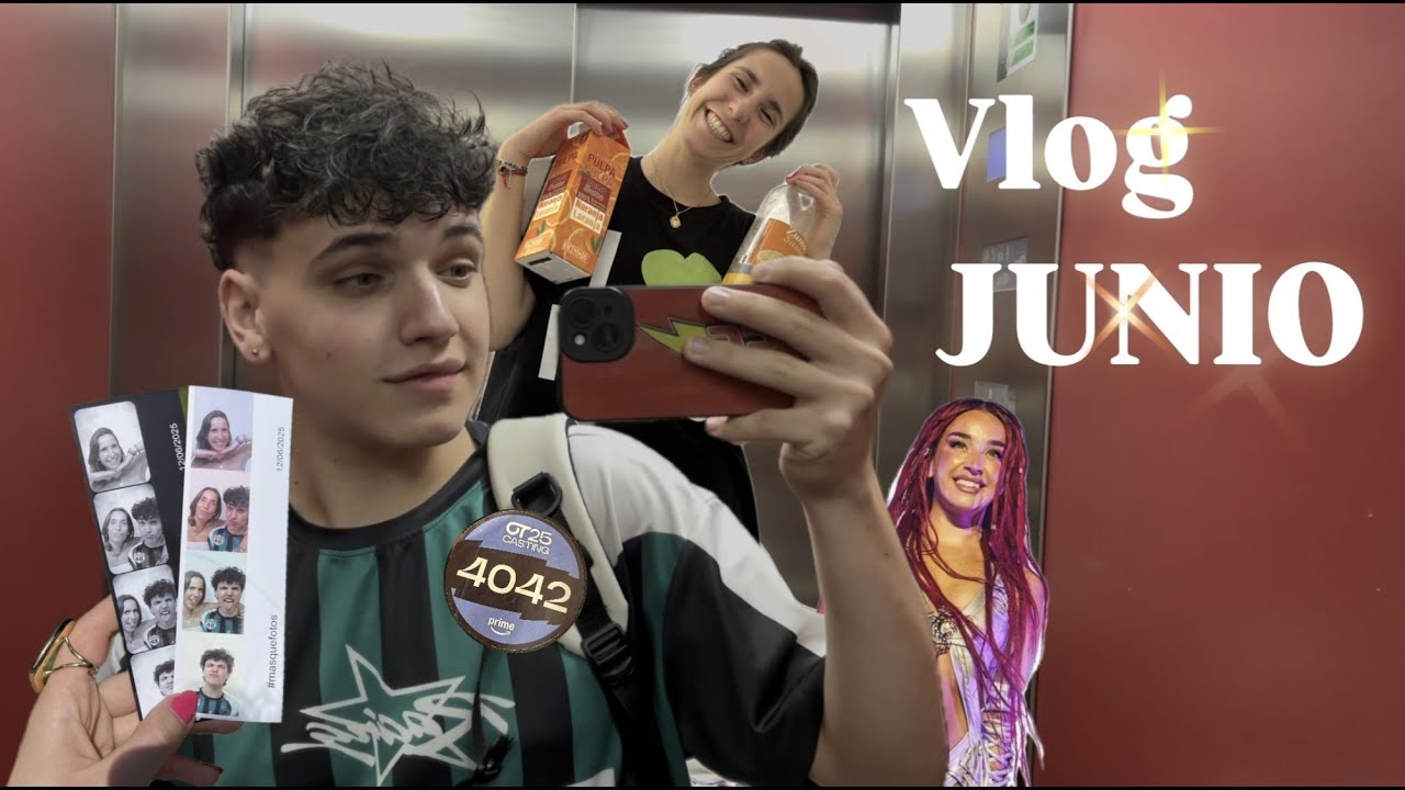 soy una persona EXTRAORDINARIA⭐|| Vlog de todo Junio + Casting de OT + Concierto Lola Índigo