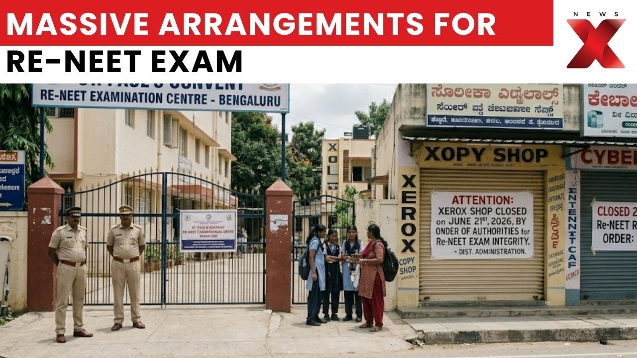 Police Deploy Tight Security Ahead Of Re-NEET Examination Nationwide | NewsX