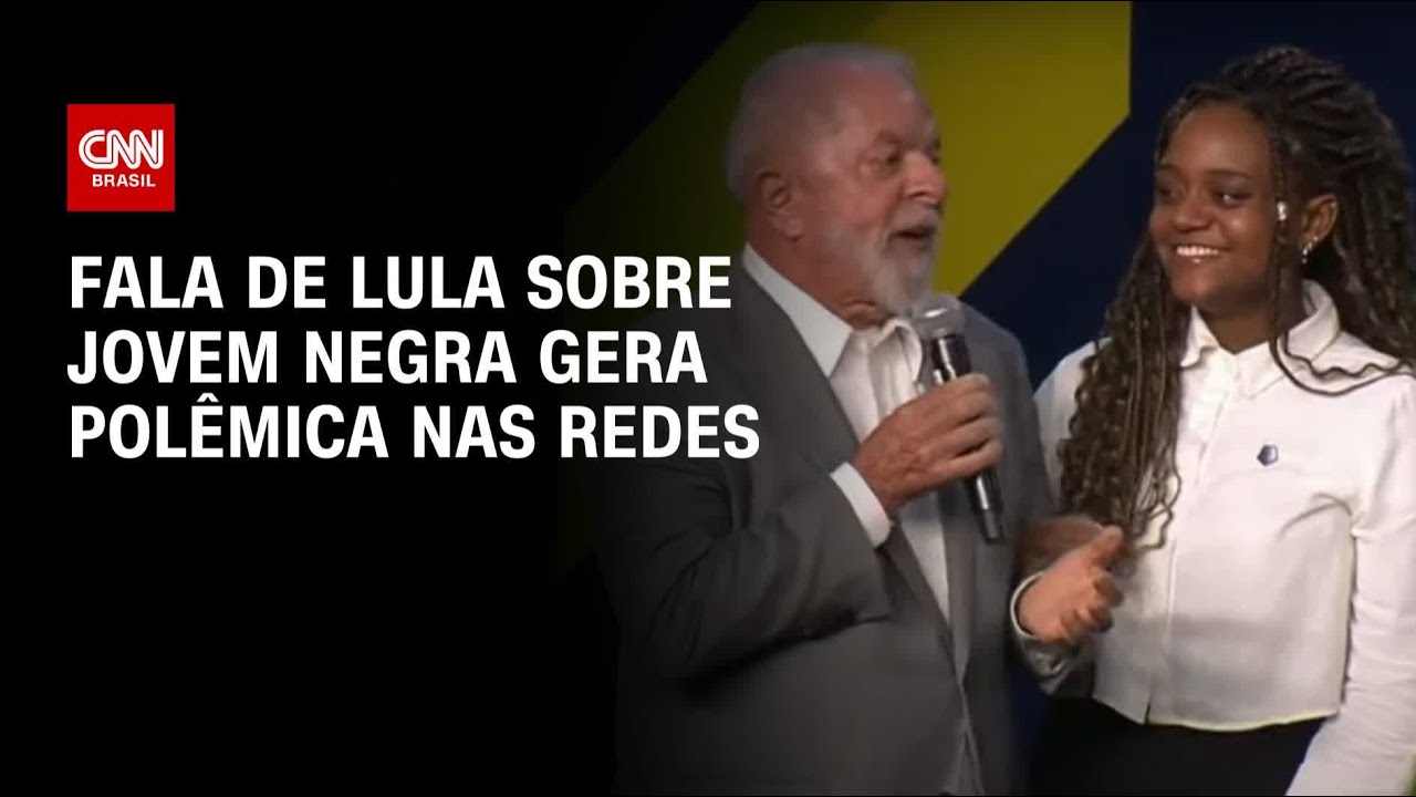 Fala de Lula sobre jovem negra gera polêmica nas redes | AGORA CNN