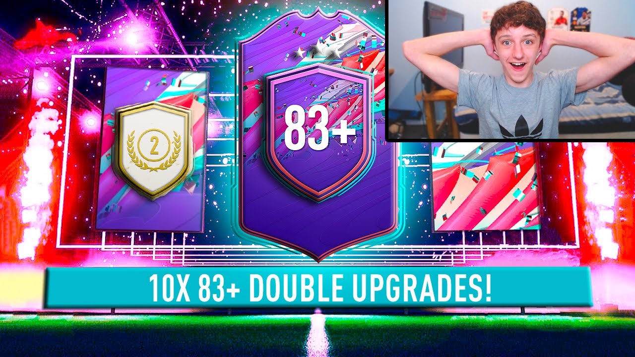 RIDICULOUS FUT BIRTHDAY PACKED! 10x 83+ DOUBLE UPGRADE PACKS & 81+ x25 PACK ICON SWAPS 2 | FIFA 21