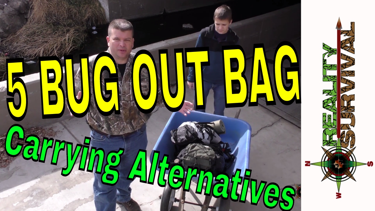5 Bug Out Bag Carrying Alternatives