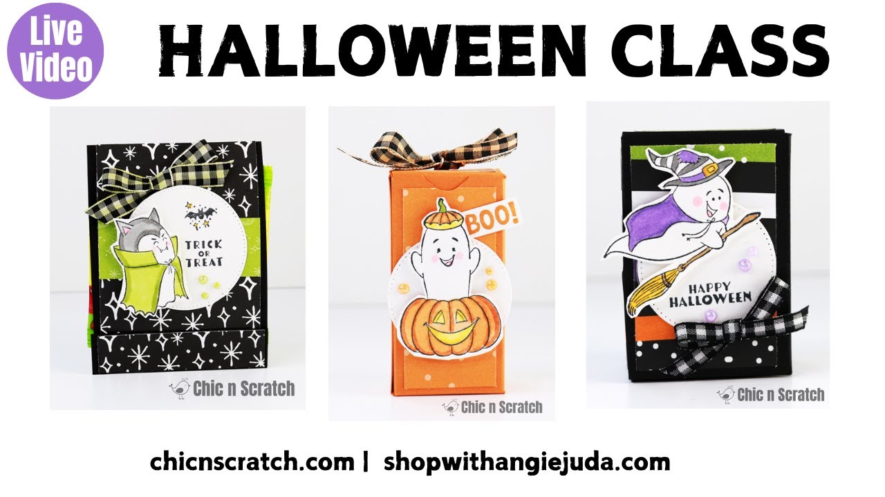 Halloween Class with Playful Ghosts