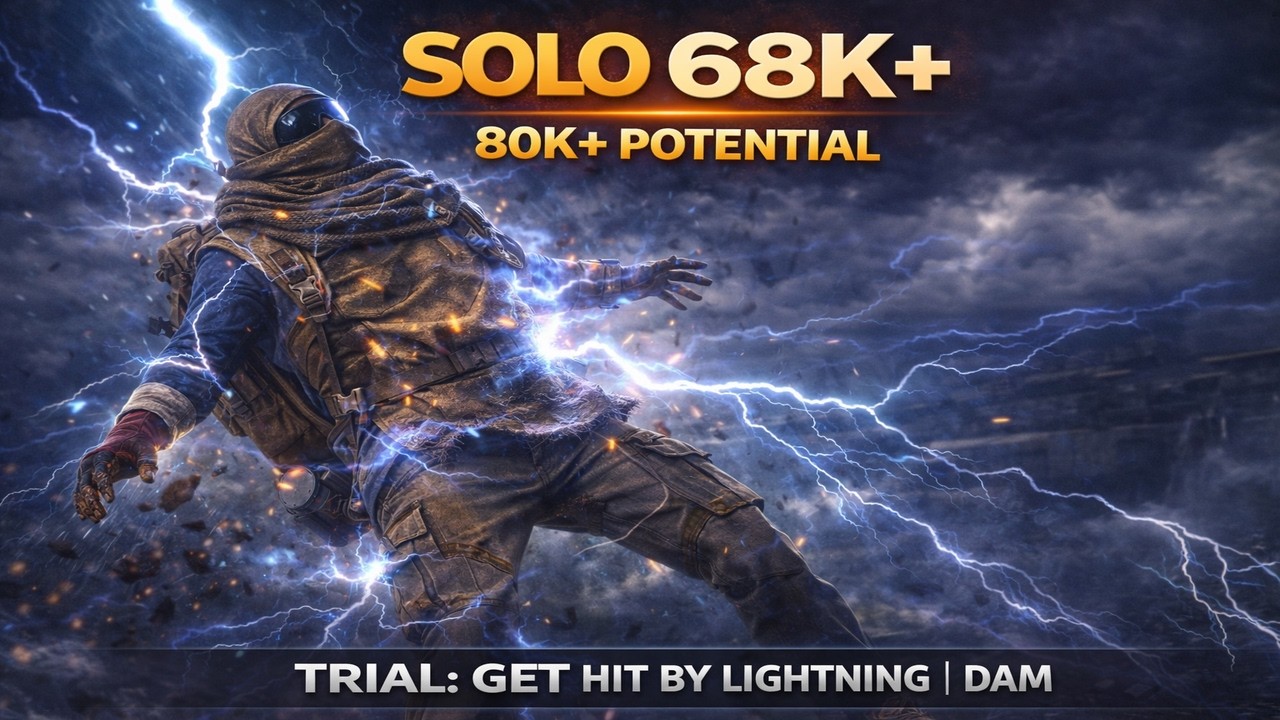 Solo Get Hit By Lightning 68K+ – TOP 1000 Cantina Legend | ARC Raiders Weekly Trials (S3-W3)