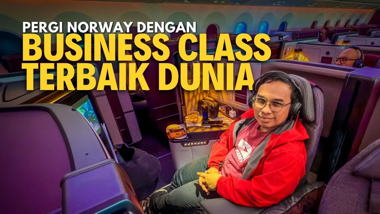 Pergi Norway dengan Business Class Terbaik Dunia | Travelog Lofoten Ep1