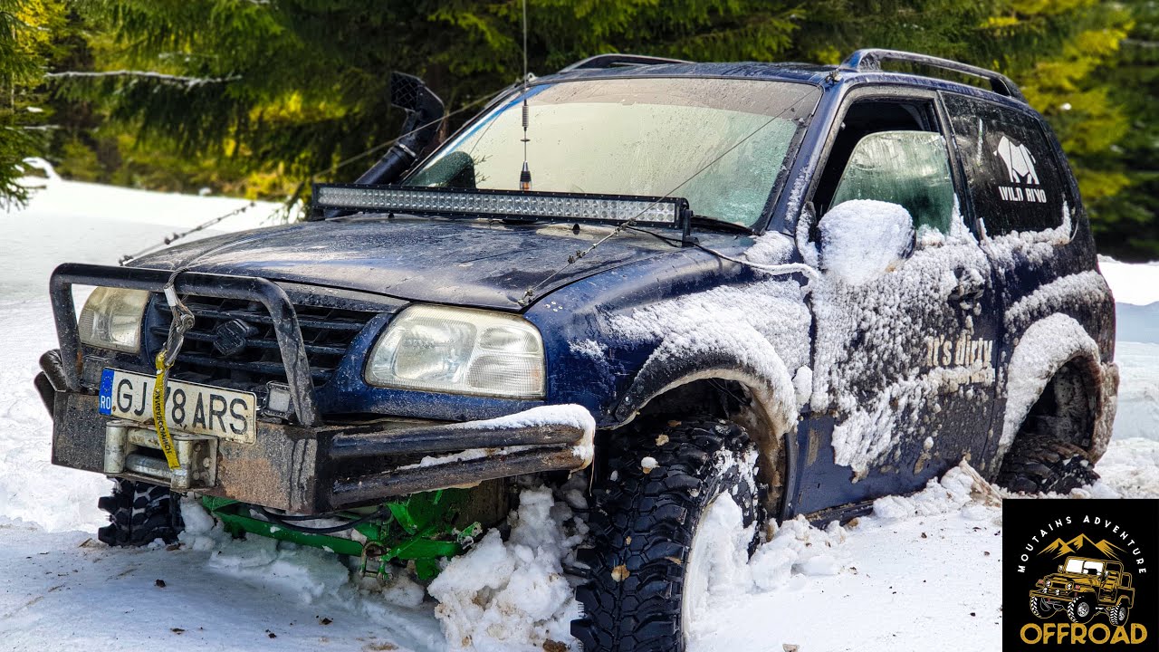 Winter Off Road Suzuki Grand Vitara, Suzuki Jimny, Suzuki Vitara