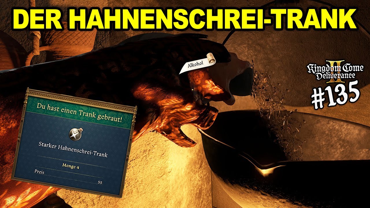 [4K] 135⚔️Kingdom Come Deliverance 2⚔️Wir brauchen den Hahnenschrei-Trank!