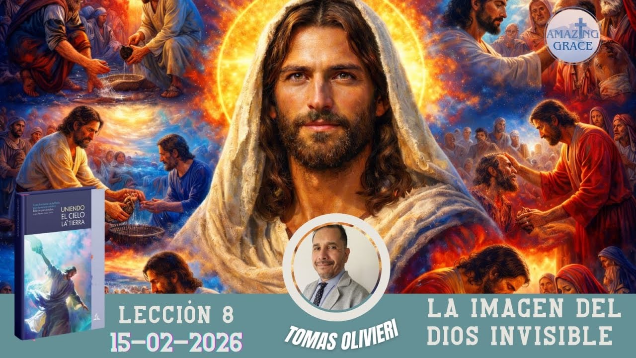 Escuela Sabática 15 de Febrero. La imagen del DIOS invisible. #cristo #amor #fe #paz #biblia #vida 