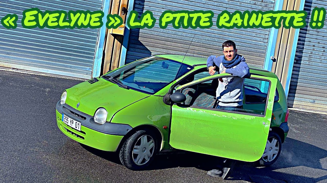 Ma nouvelle Twingo vert rainette « Evelyne »