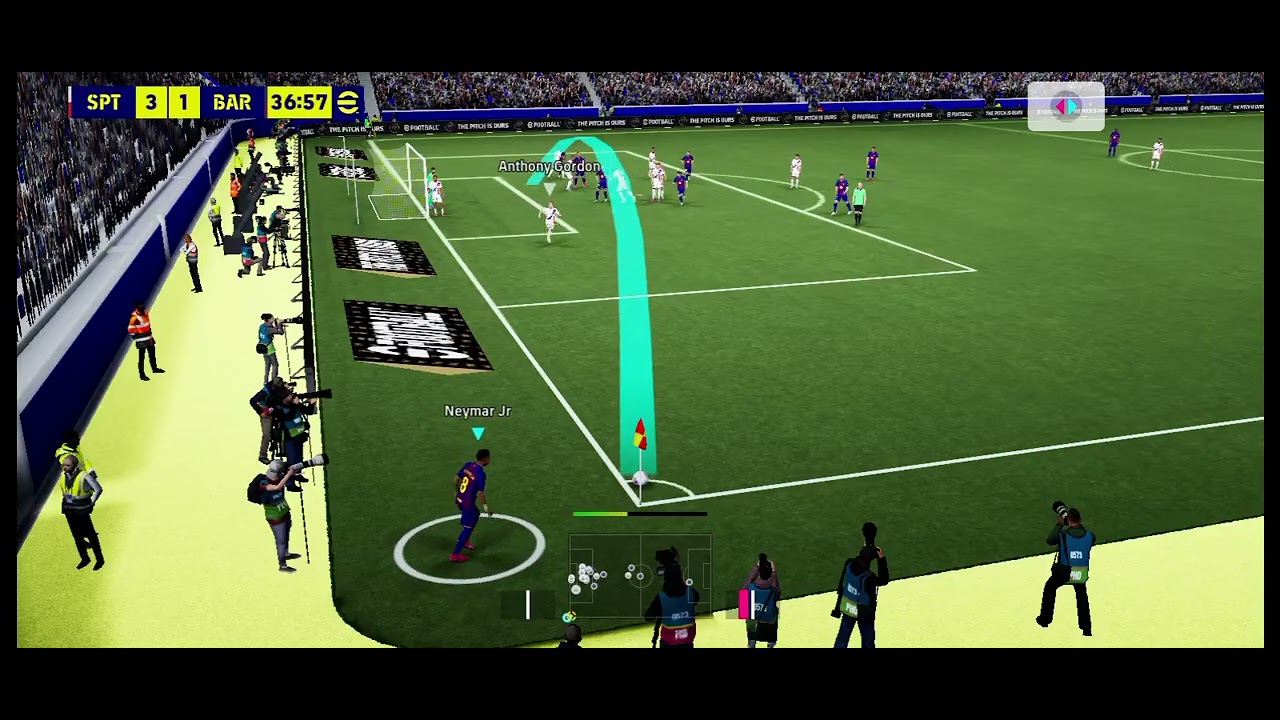 Quick counter changed to possession ball ... And a wonderful comeback 