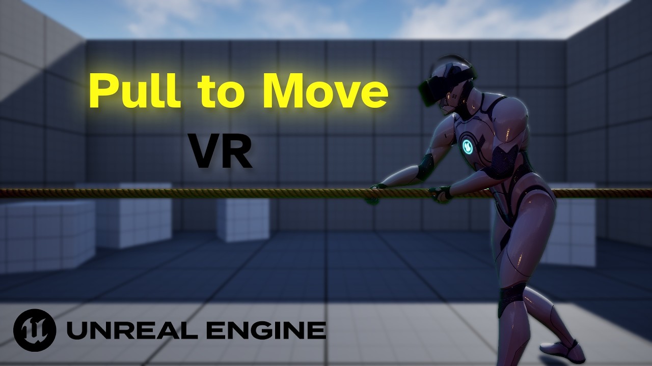 Move by PULLING yourself around in VR | Unreal Engine 5