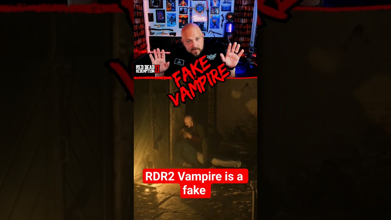 RDR2 Vampire is FAKE - Here's proof 🧛‍♂️ (Myth Busted)