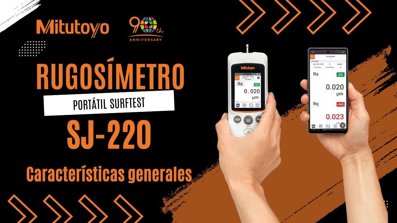 Mitutoyo - Rugosímetro Portátil SURFTEST SJ 220