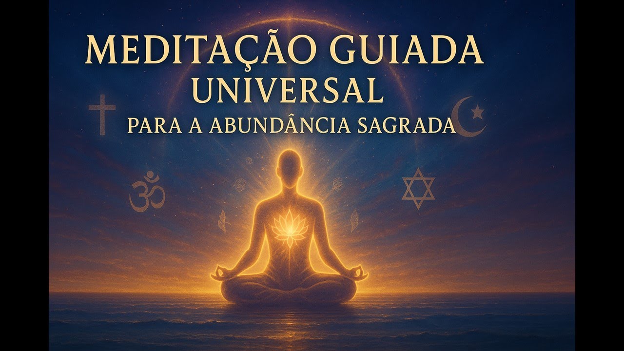 MEDITAÇÃO GUIADA UNIVERSAL PARA A ABUNDÂNCIA #AbundânciaSagrada#ProsperidadeEspiritual #CuraInterior