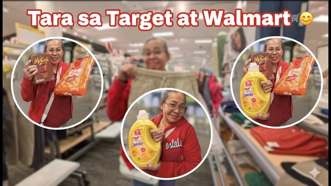 🎁 PINOY CHRISTMAS RUSH! 🏃‍♀️ | Target & Walmart ESSENTIALS & Last-Minute Gifts VLOG! 🎄🎅