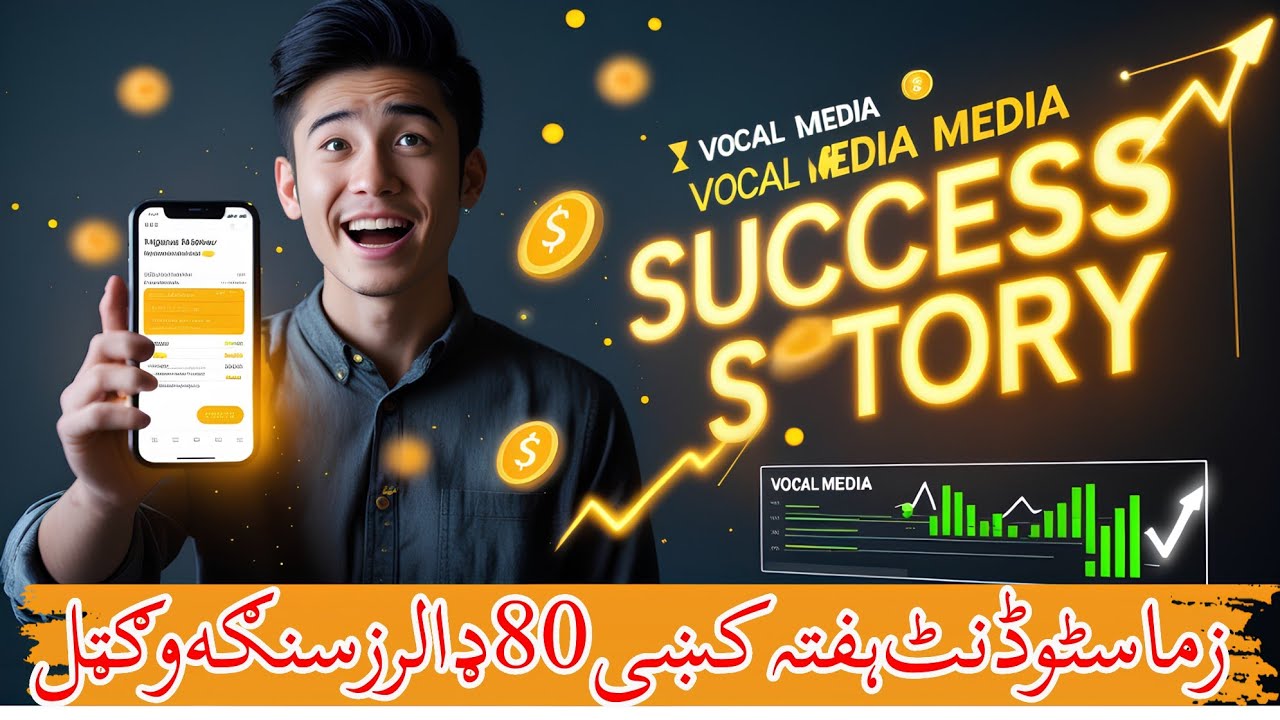 Earning Online Dollars Through Vocal Media - Success Story - Tariq Pathan