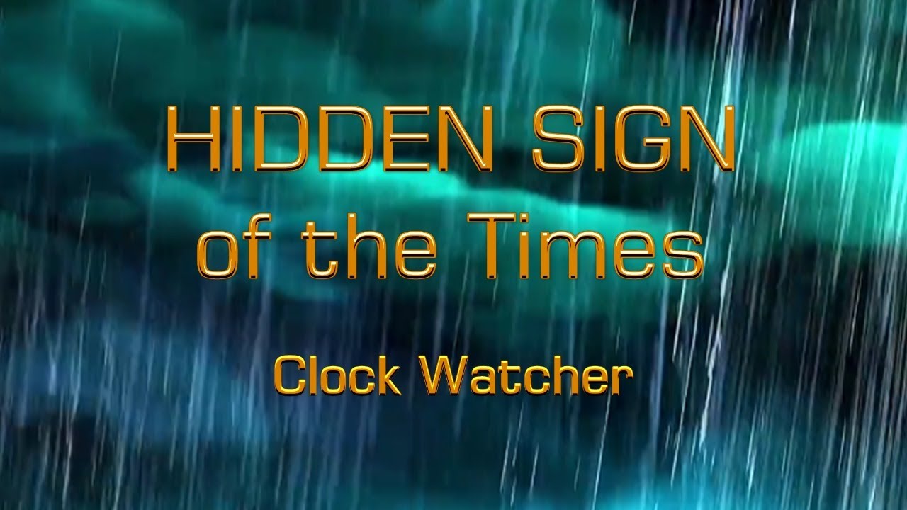 Hidden Sign of the Times LDS Signs of the times.