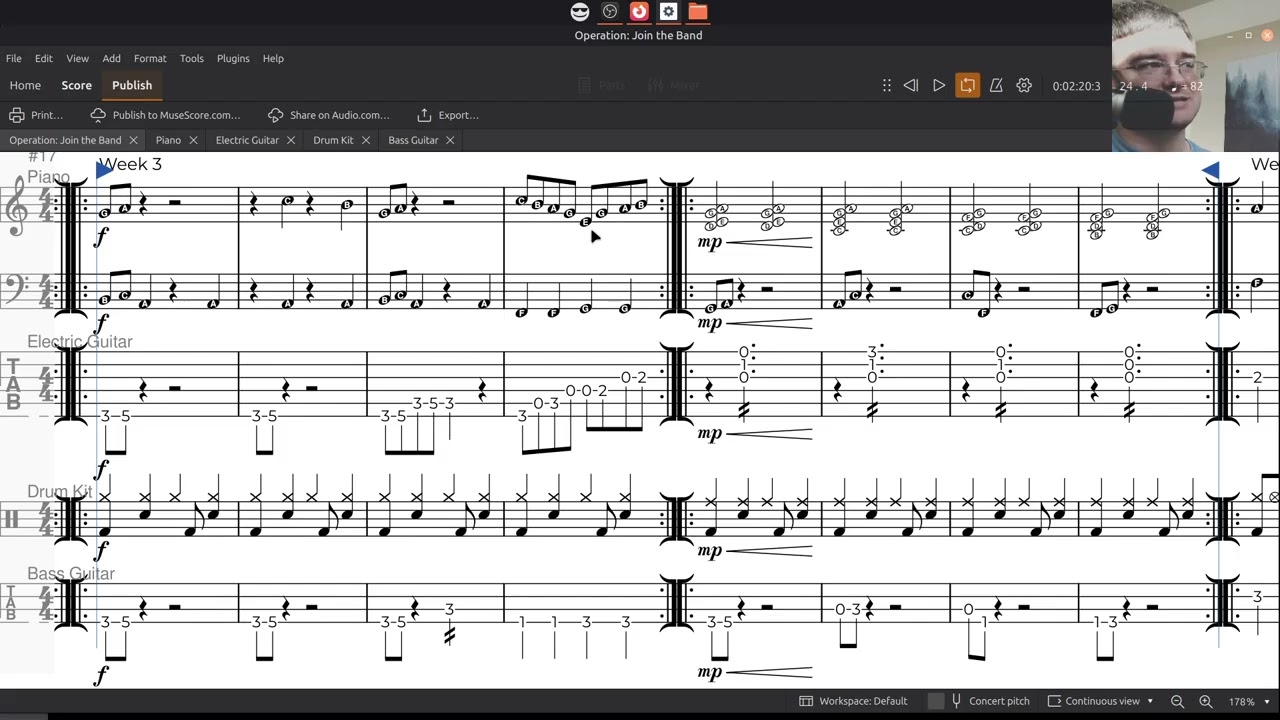 Operation: Join the Band Week 3