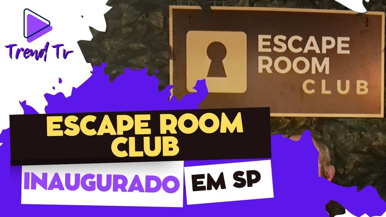 Voc&ecirc; conseguiria escapar em 60 minutos - Escape Room Club